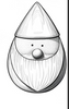 Santa-Claus-Oval-Ornament