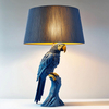 Velvet Perch Parrot Lamp