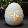 White Easter Egg Lantern