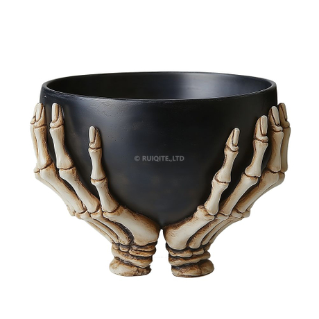 Halloween Skeleton Hand Candy Bucket