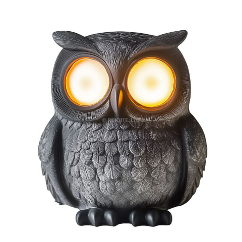 Owl Outdoor Solar Lights 