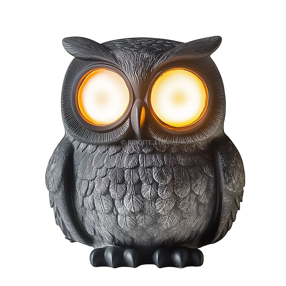 Owl Outdoor Solar Lights 