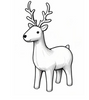 Christmas Elk Storage Box Ornaments