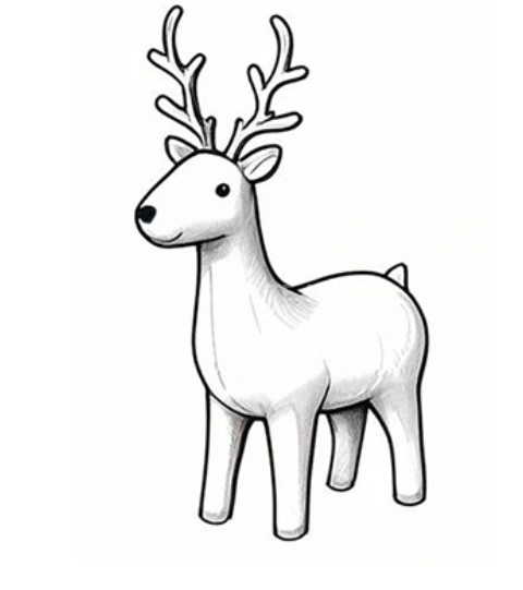Christmas Elk Storage Box Ornaments