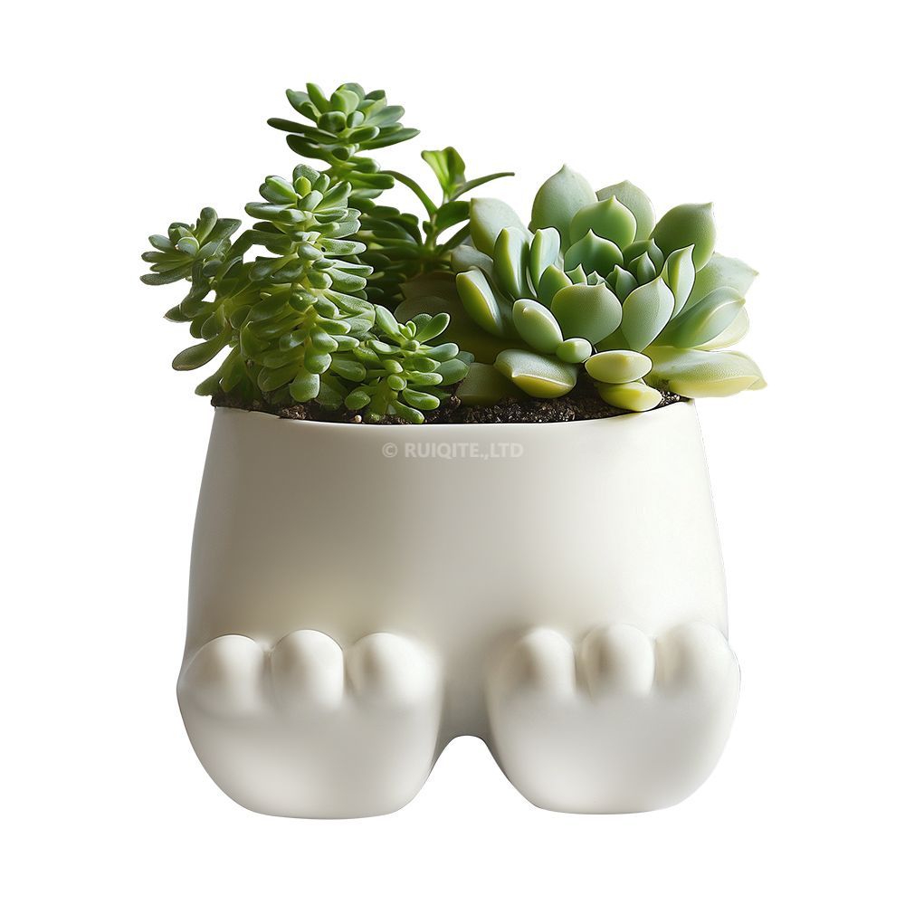 Human Feet Shape Planter