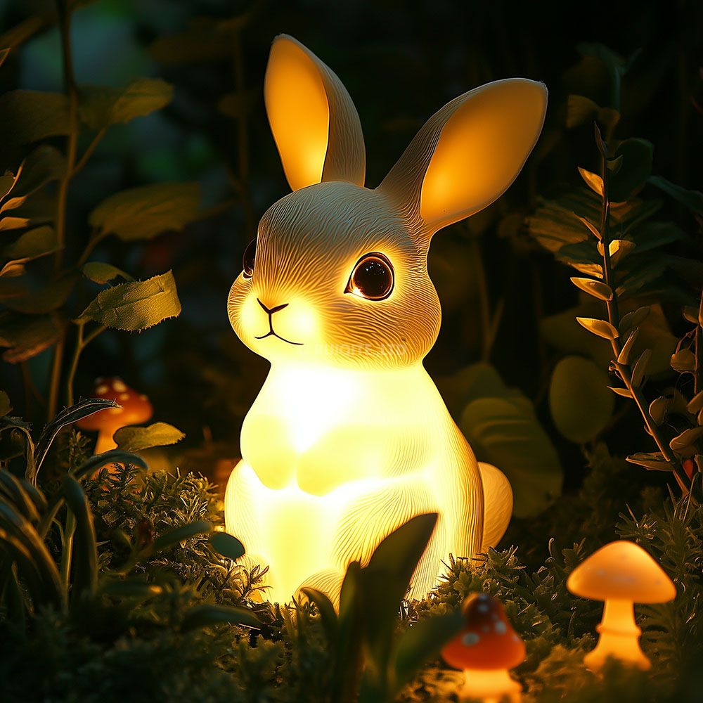 Rabbit Outdoor Solar Lights 