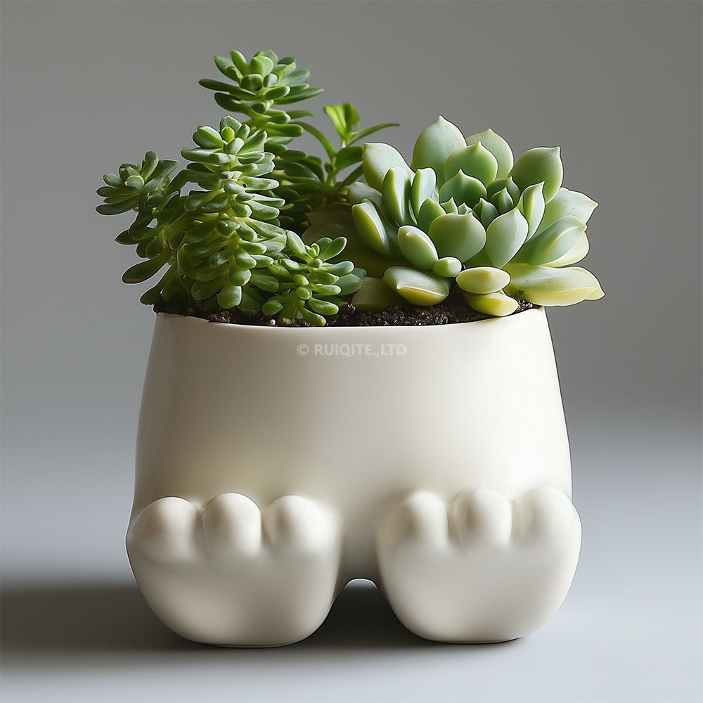 Human Feet Shape Planter